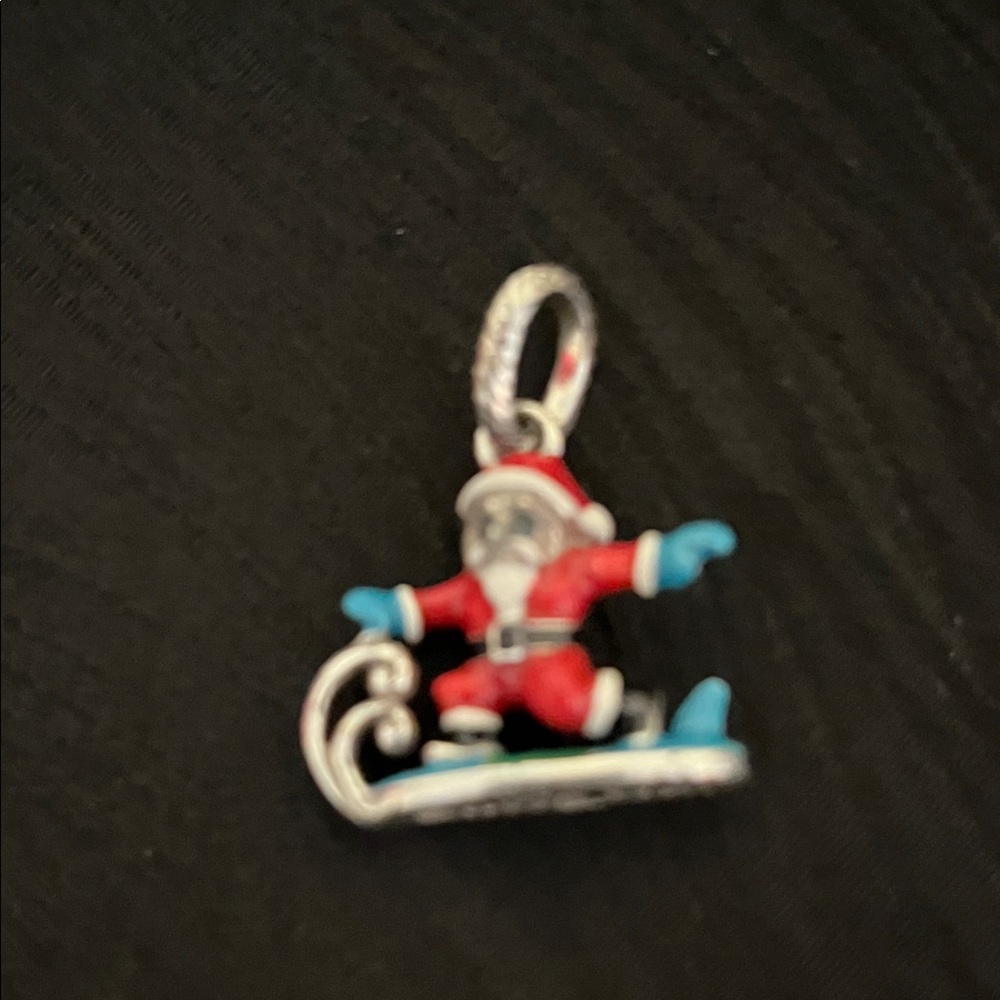 Brighton Surfs Up Santa Claus Charm Pendant